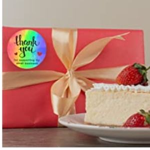 50 Ct.  Thank You Stickers Small Business - 2” Round Labels with 4 Desig…